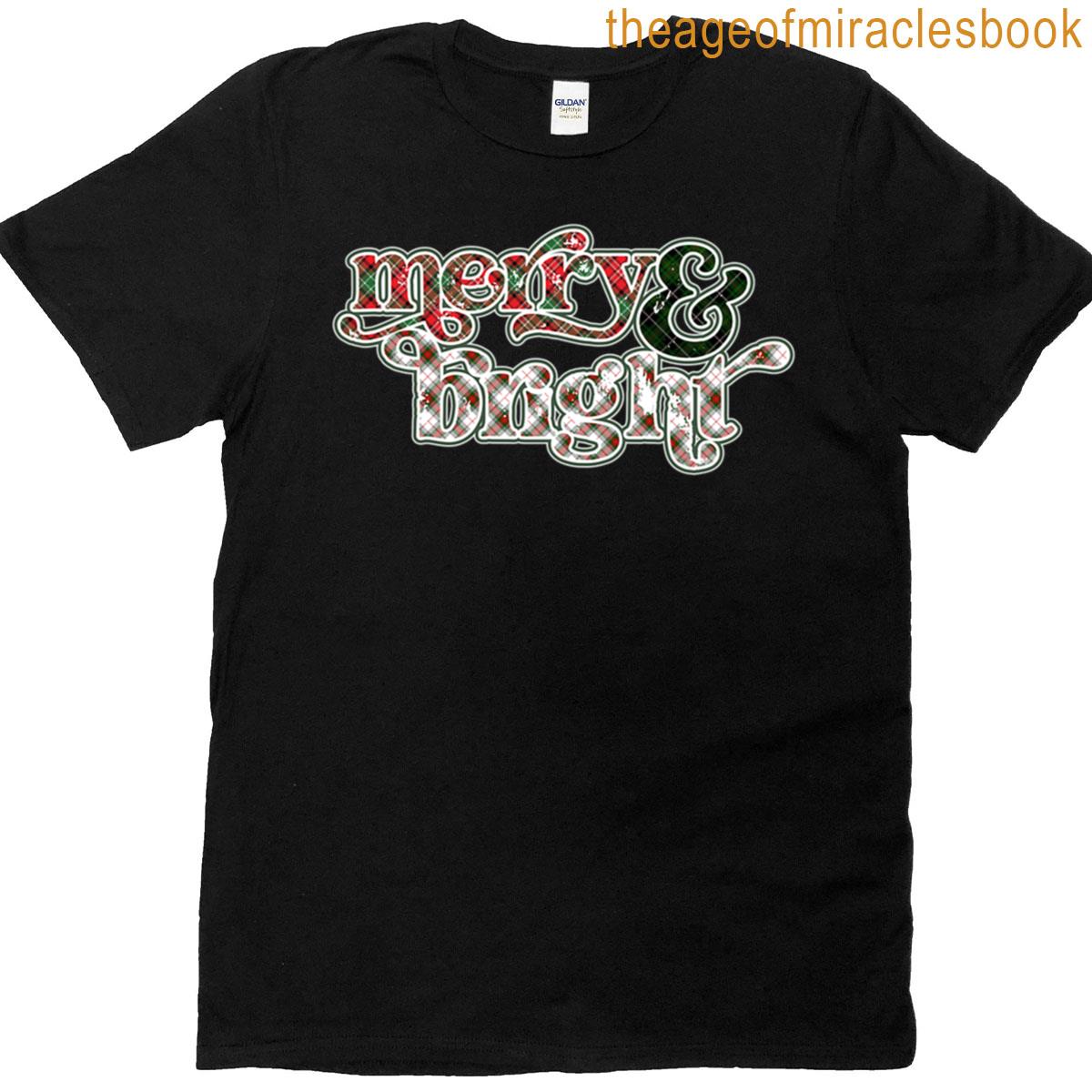 Plaid Merry Bright T-shirt