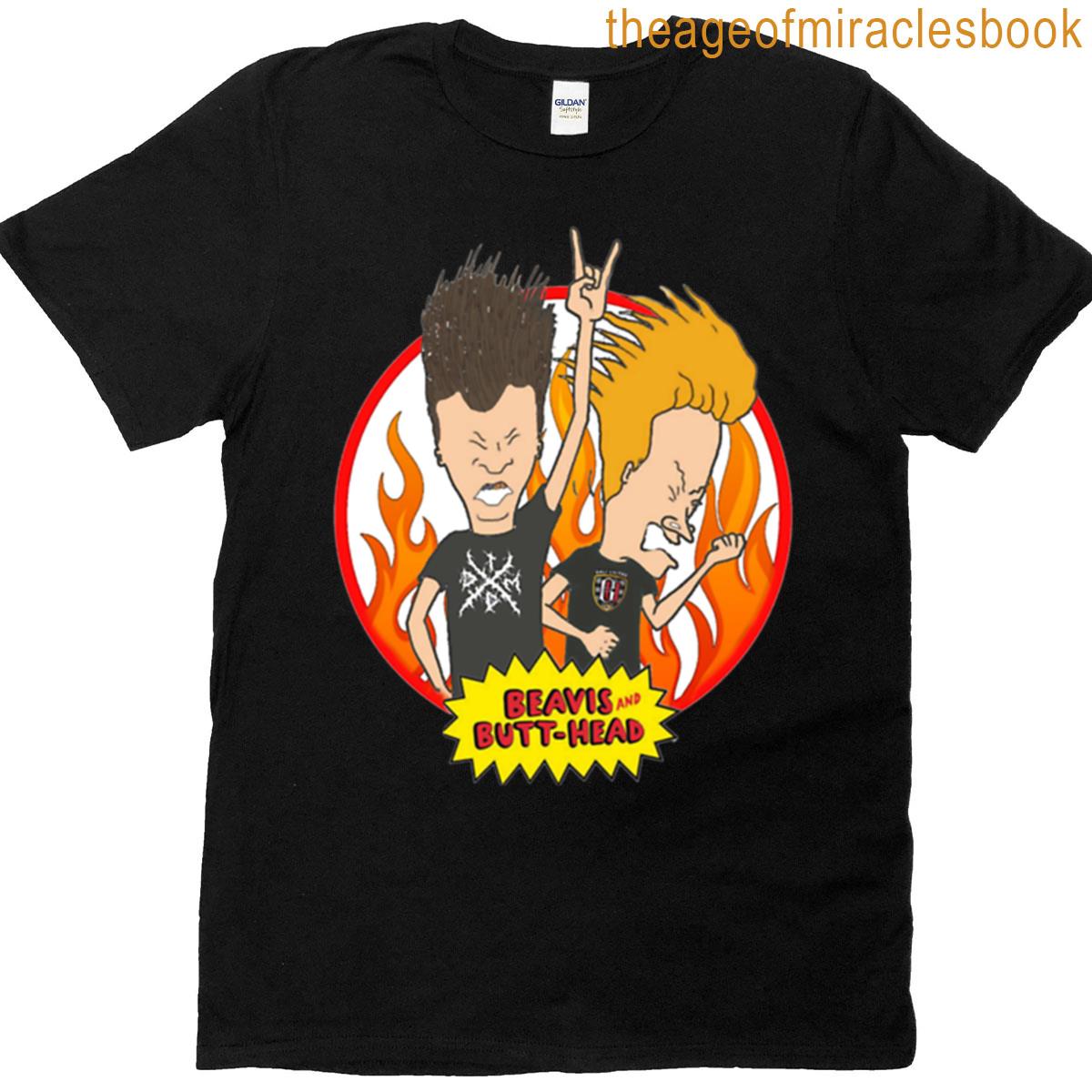 Punk Style Cartoon Group T-shirt