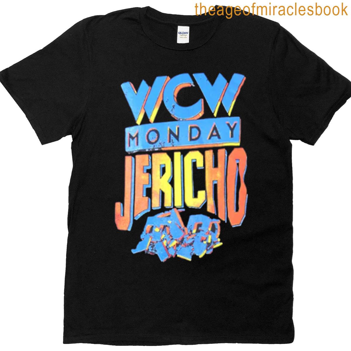 Retro Wrestling Poster Style Text T-shirt