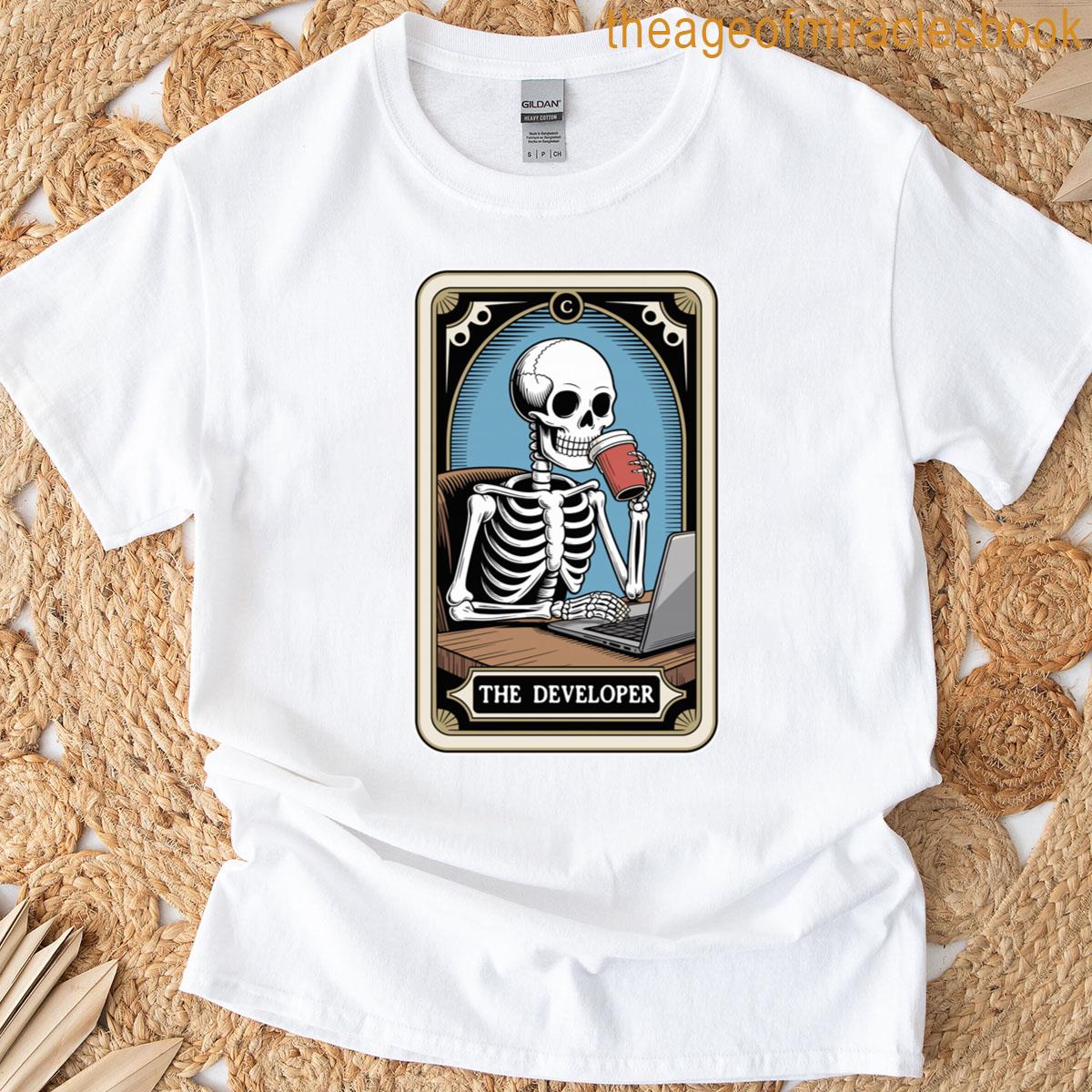 The Developer Tarot Card Funny Programmer Software Engineer T-shirt