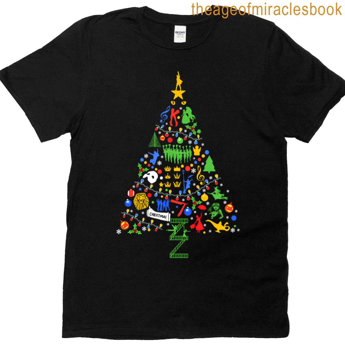 Broadway Christmas T-shirt