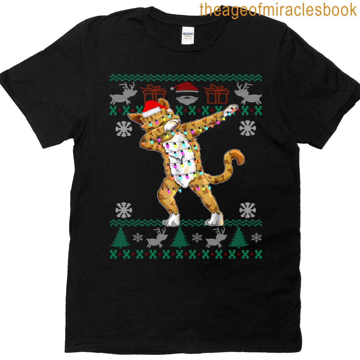 Cat Ugly Christmas T-shirt