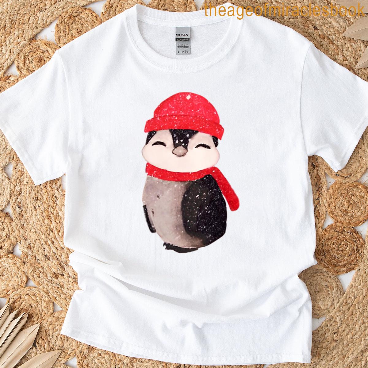 Christmas Themed Peguin T-shirt