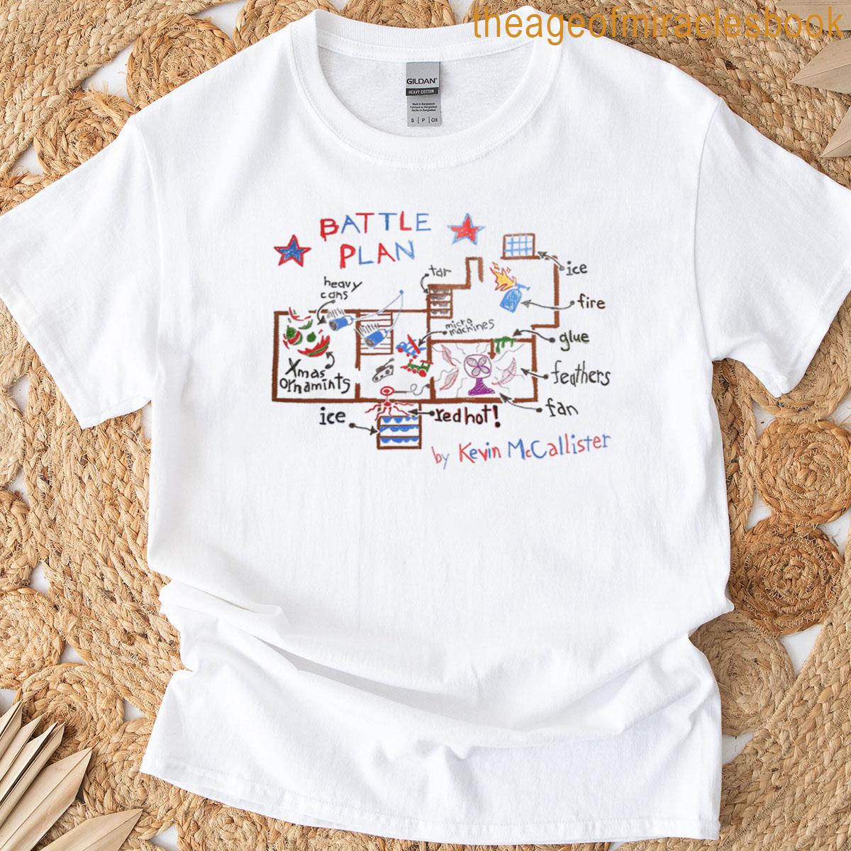 Home Alone Kevin’s Battle Plan T-shirt