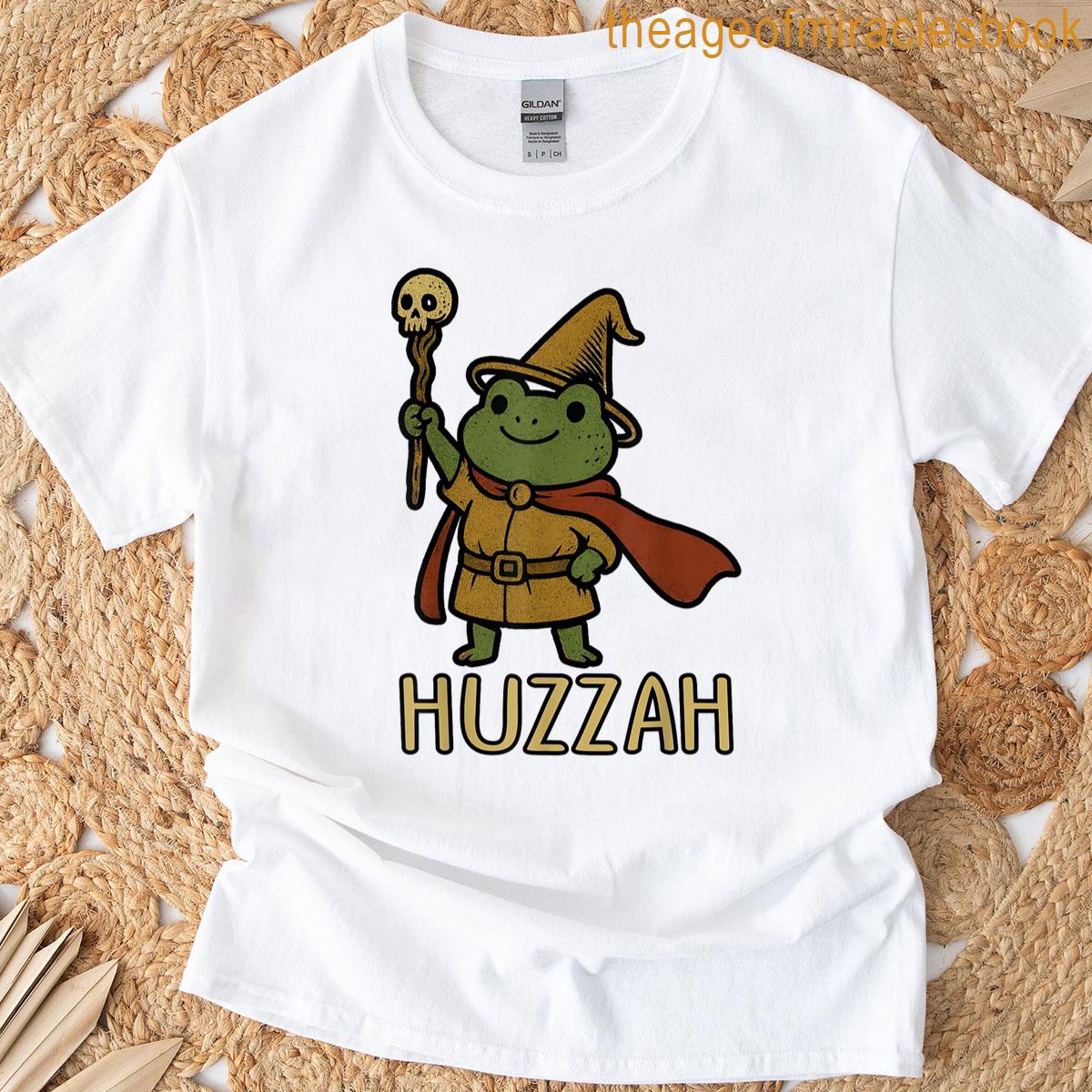 Huzzah Frog Wizard T-shirt