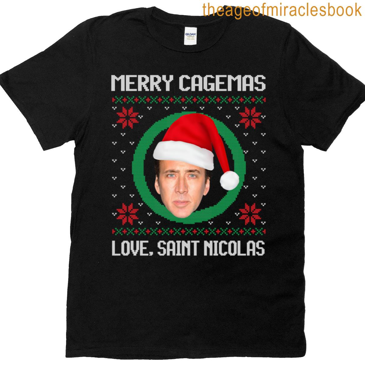 Merry Cagemas Oversized T-shirt