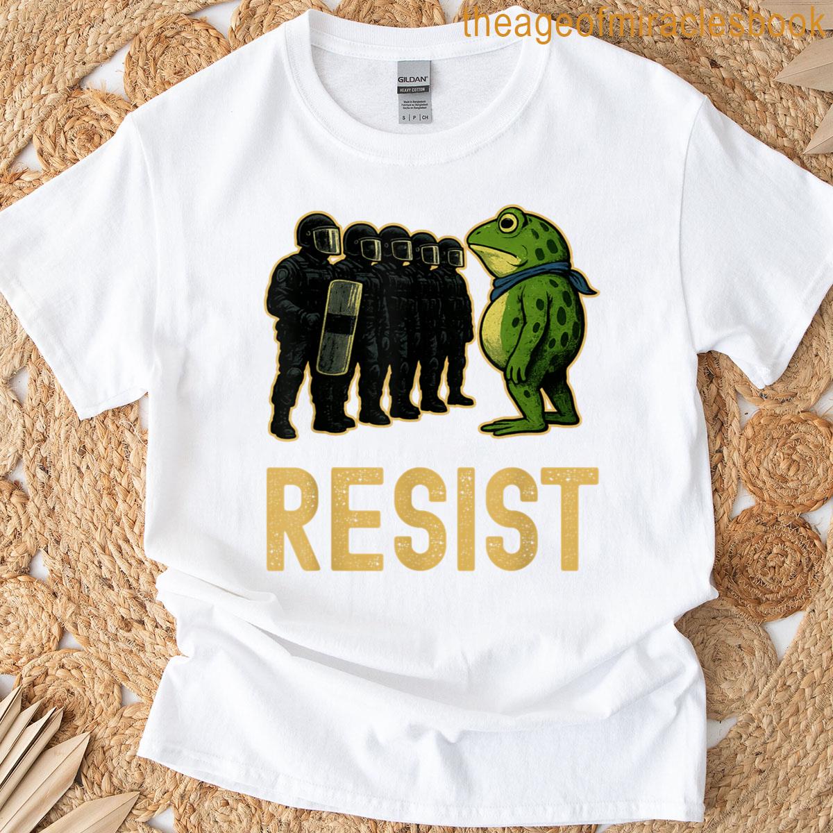 Resist Frog T-shirt