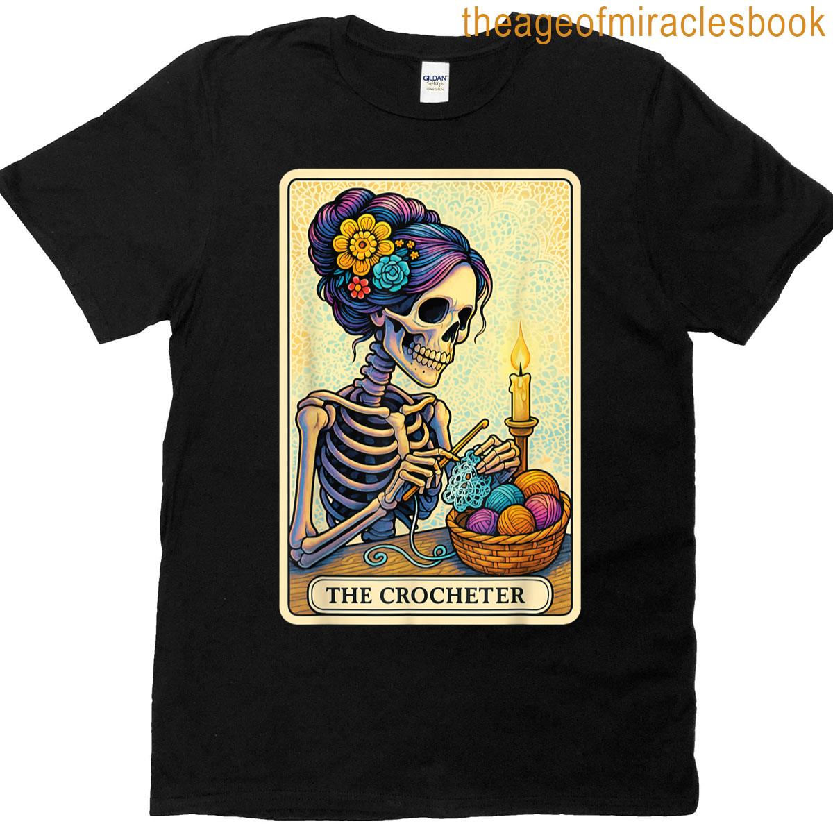 The Crocheter Tarot Card T-shirt