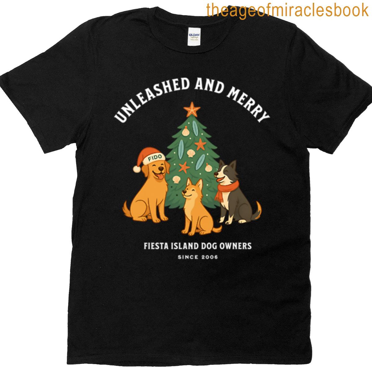Unleashed And Merry Oversized T-shirt