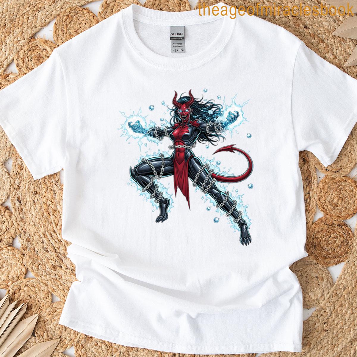 Electric Demon Queen Unleashed T-shirt