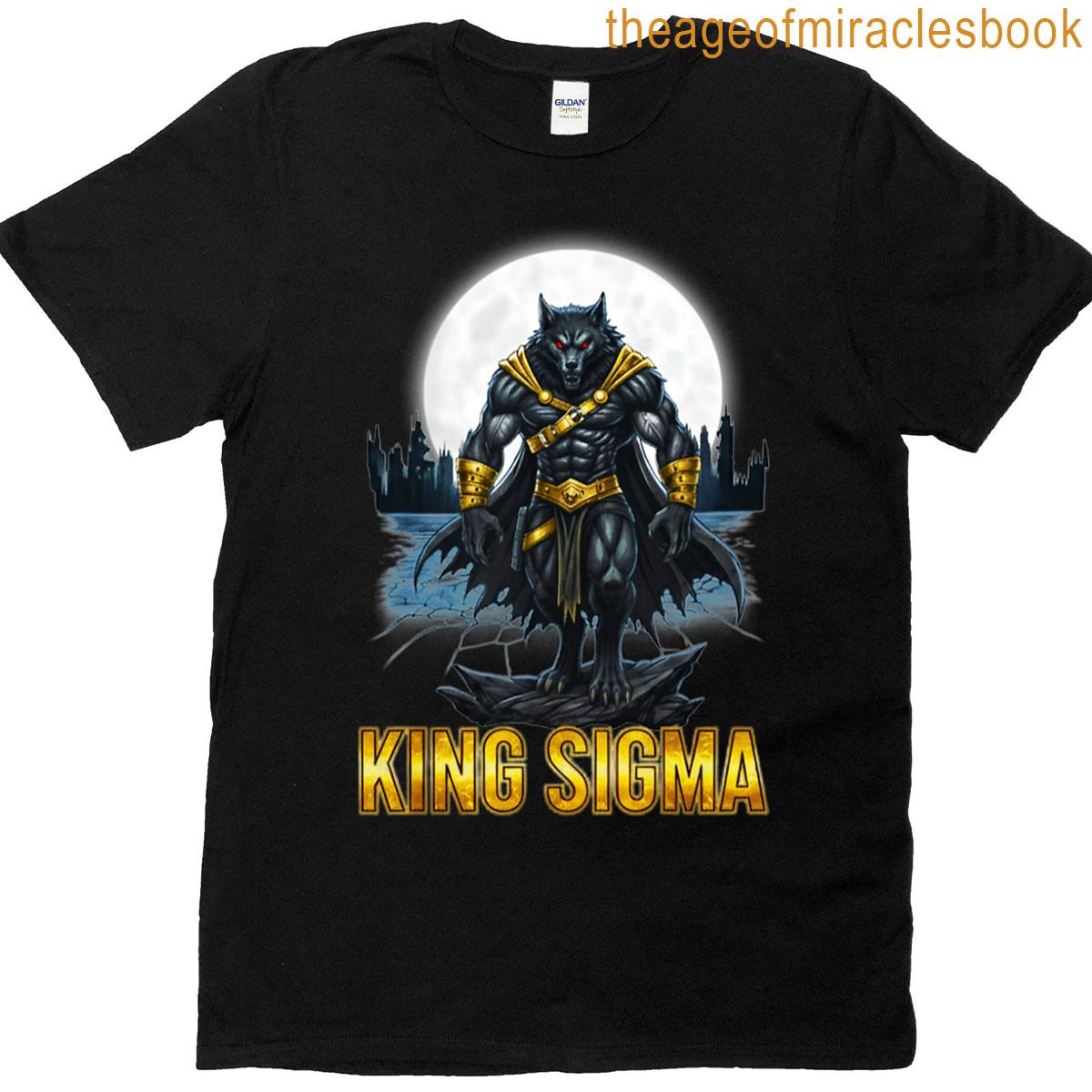 King Sigma Wolf T-shirt