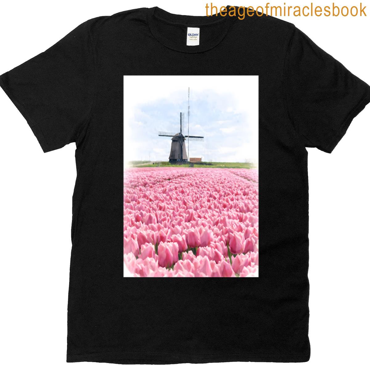 Noordoostpolder Tulip Fields T-shirt