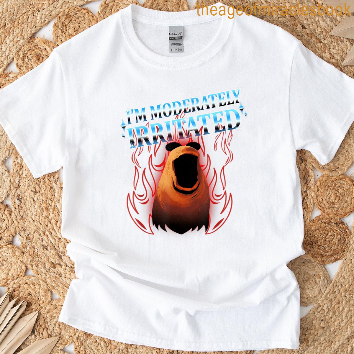I’m Moderately Irritated Marcus The Worm Funny Meme T-shirt