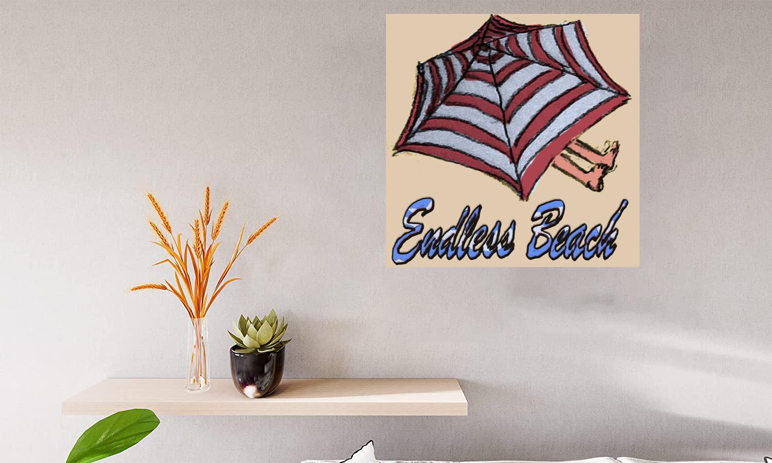 Alternative view of Endless Beach 3 Canvas Print Canvas, Poster
