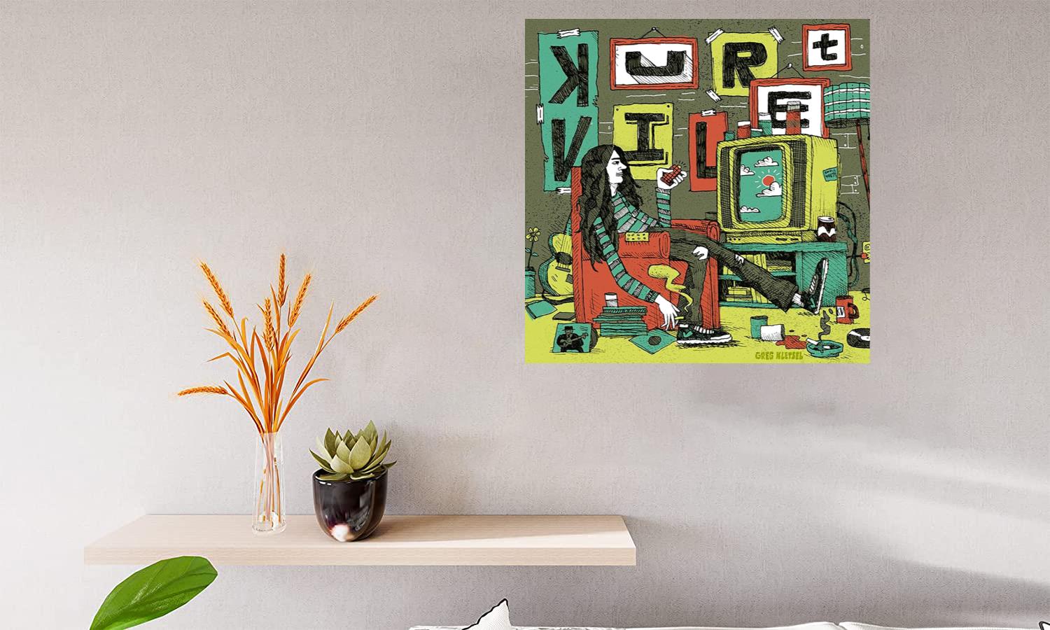 Alternative view of Kurt Vile Mark Sticker Canvas Print Canvas, Poster