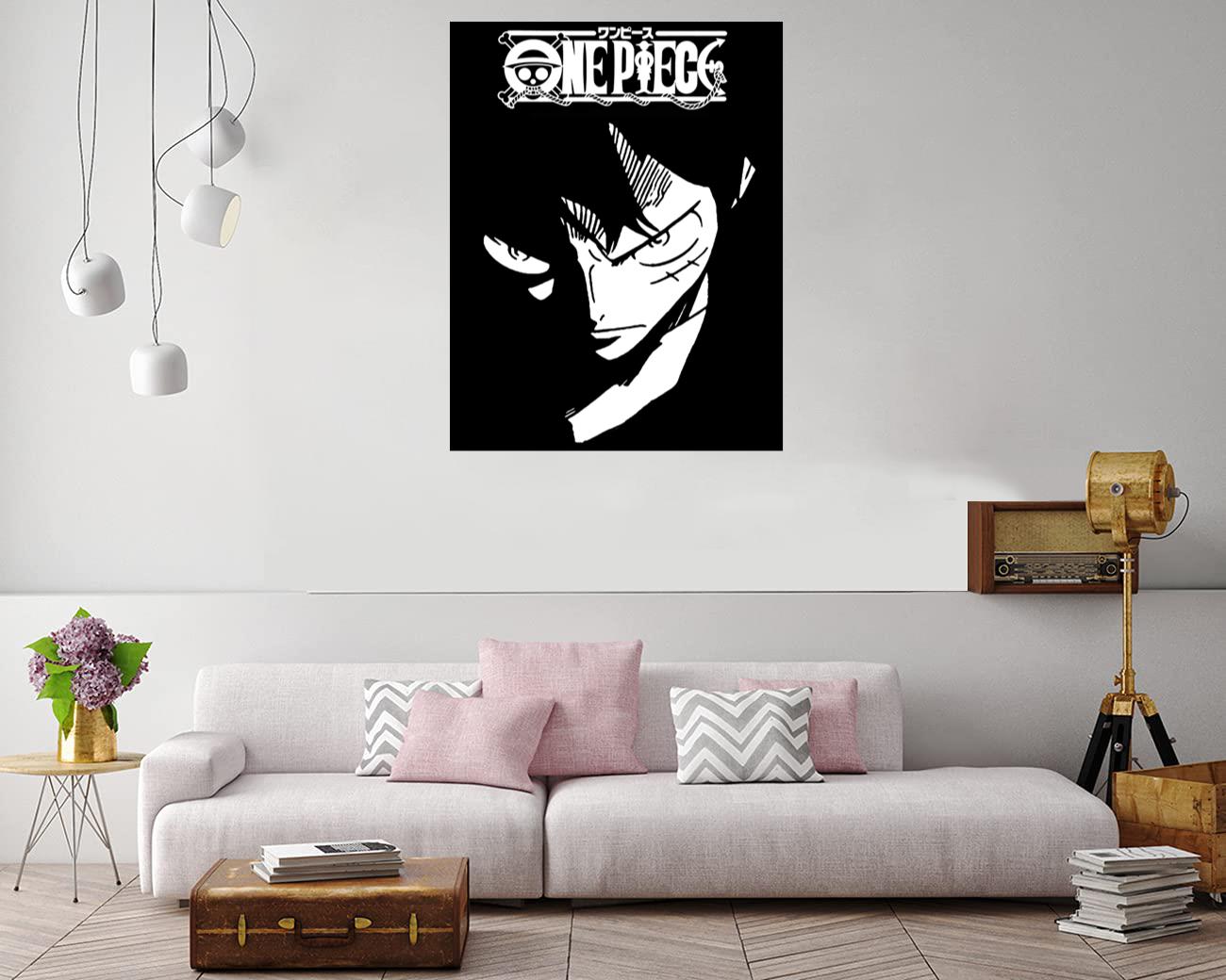 Luffy Darkness Canvas Print Canvas, Poster