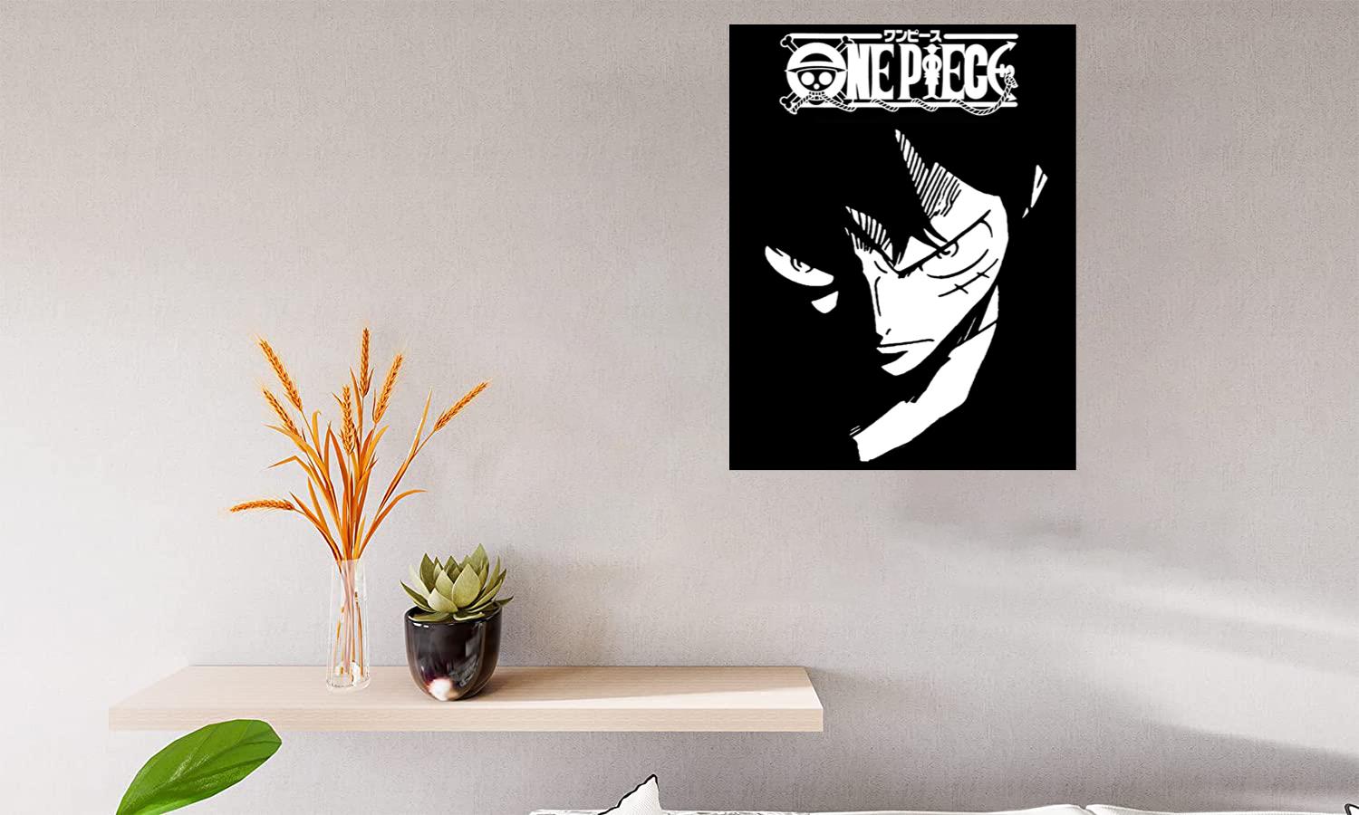 Alternative view of Luffy Darkness Canvas Print Canvas, Poster