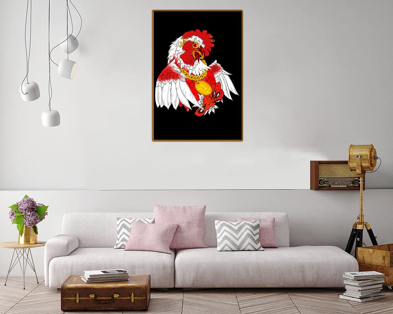 4cock No1 Canvas Print Canvas, Poster