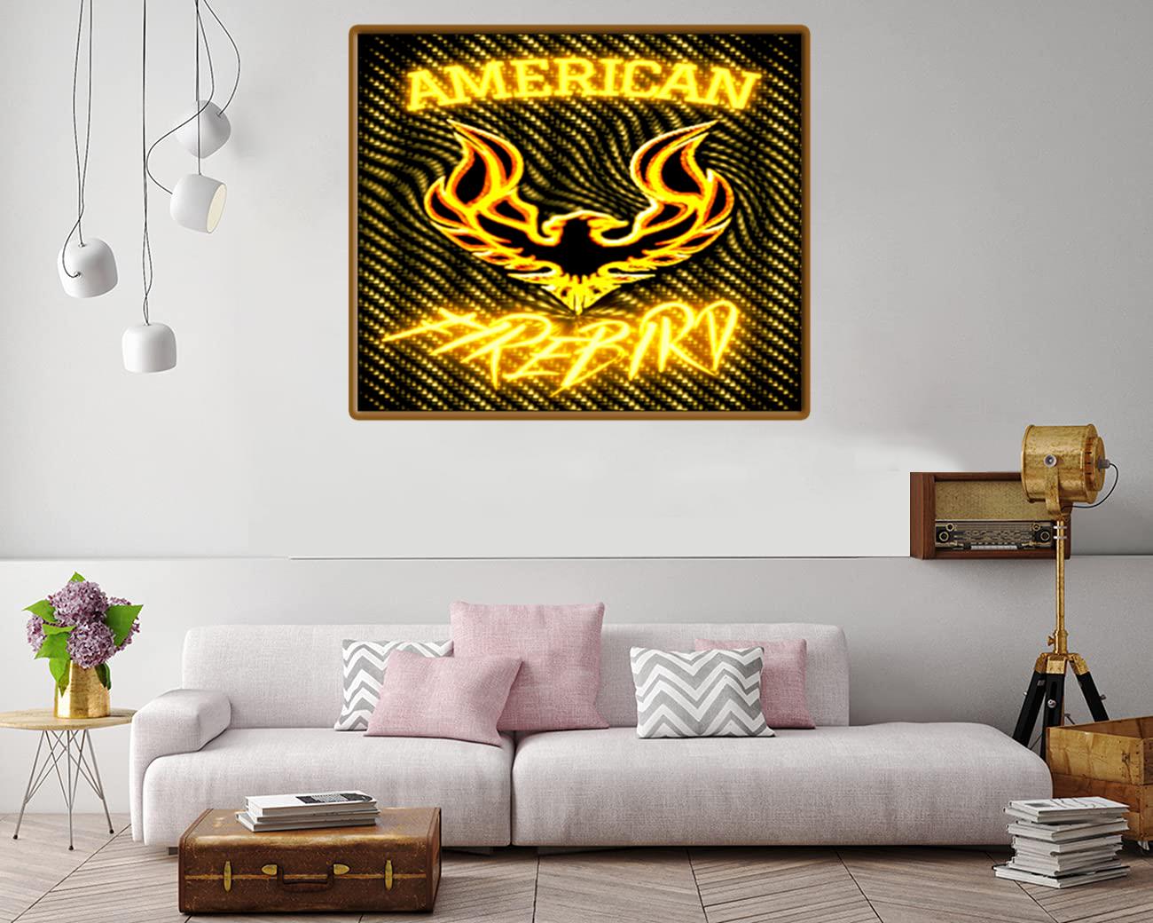 American Firebird Canvas Print Canvas, Poster