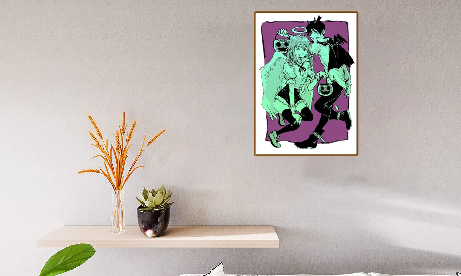 Alternative view of Angel Devil Halloween Canvas Print Canvas, Poster