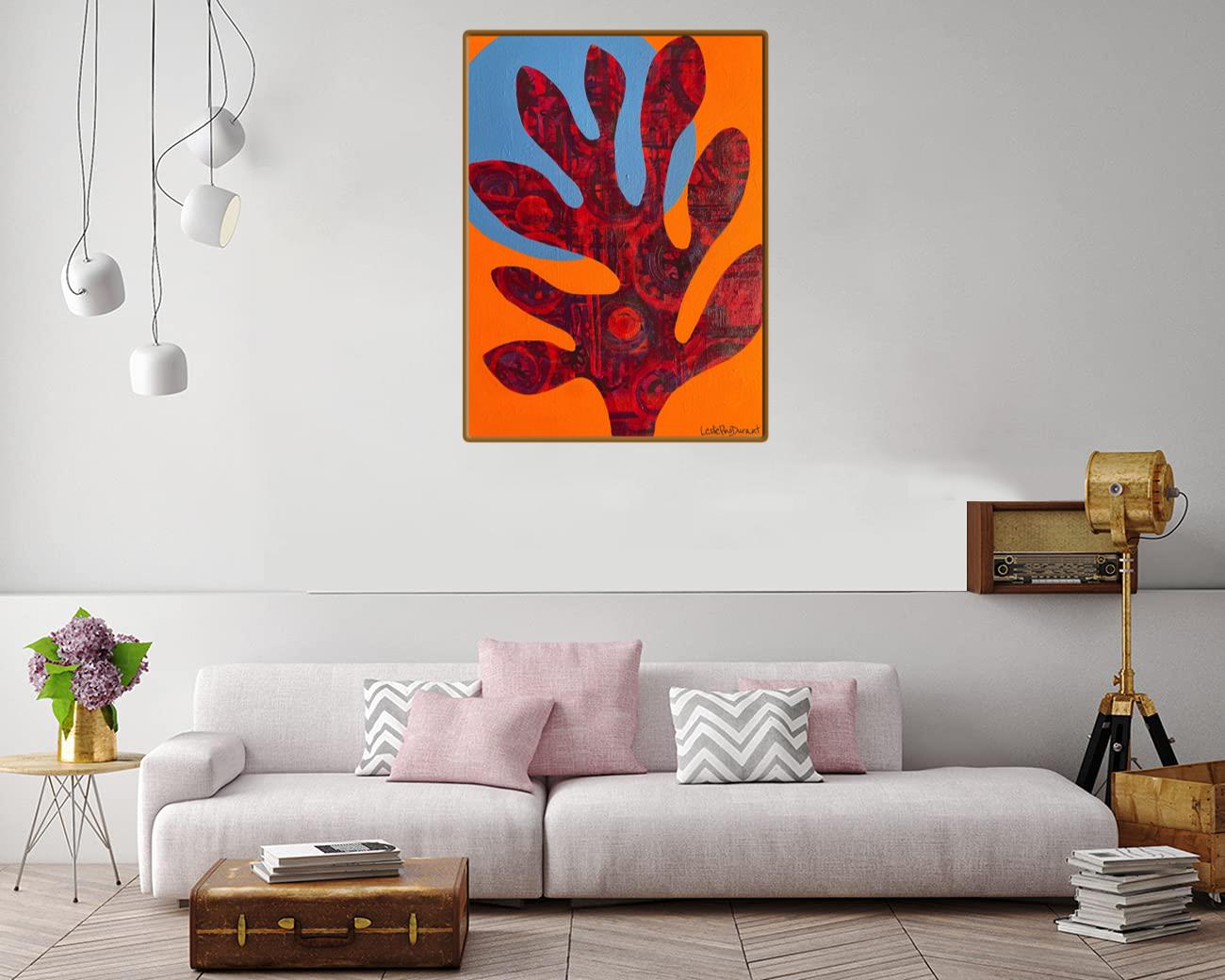 Blue Moon Canvas Print Canvas, Poster
