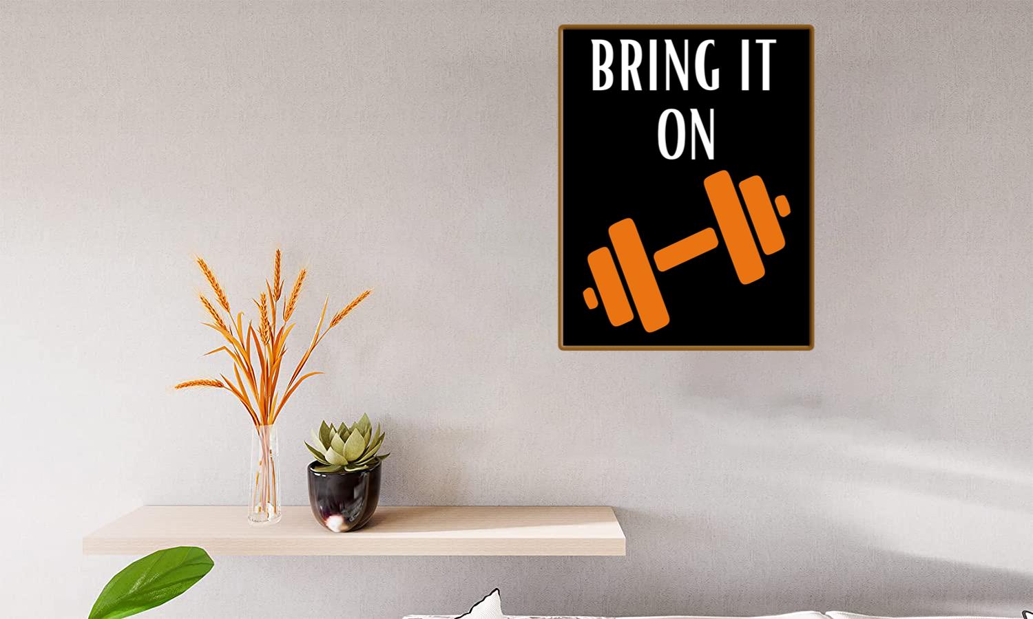 Alternative view of Bring It On Black Design Canvas Print Canvas, Poster