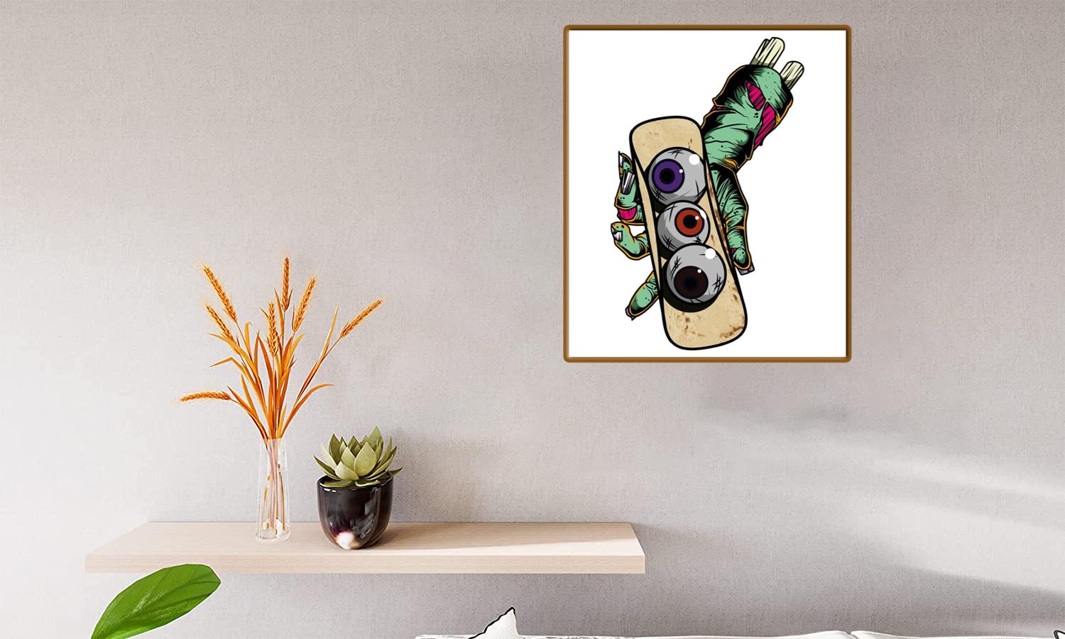 Alternative view of Eye Tacos! Canvas Print Canvas, Poster