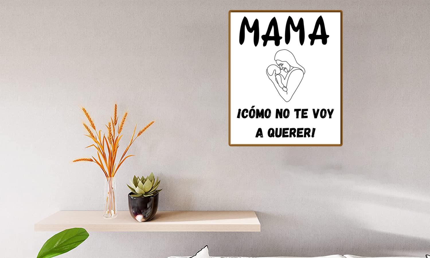 Alternative view of Feliz Dia De Las Madre Canvas Print Canvas, Poster