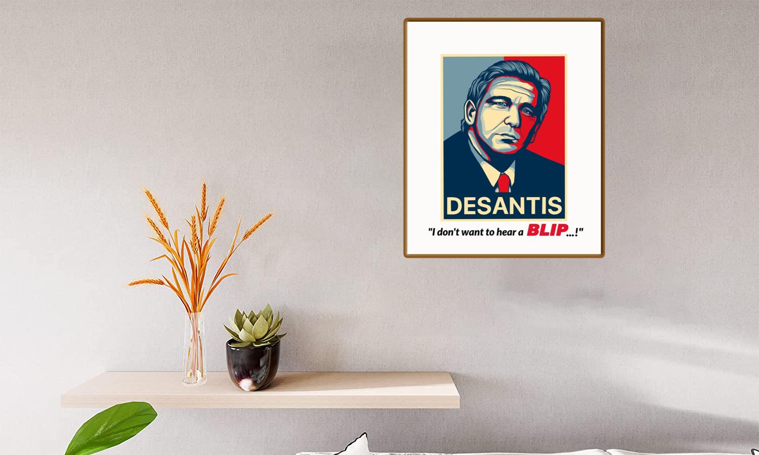 Alternative view of Florida Governor Ron Desantis Canvas Print Canvas, Poster