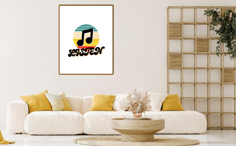 Listen Canvas Print Canvas, Poster - Image 3