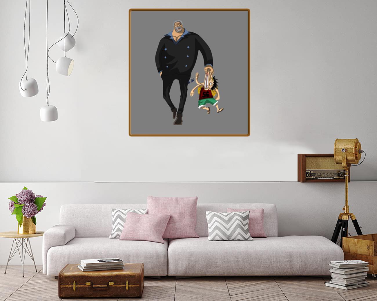 One Piece Monkey D Garp Canvas Print Canvas, Poster