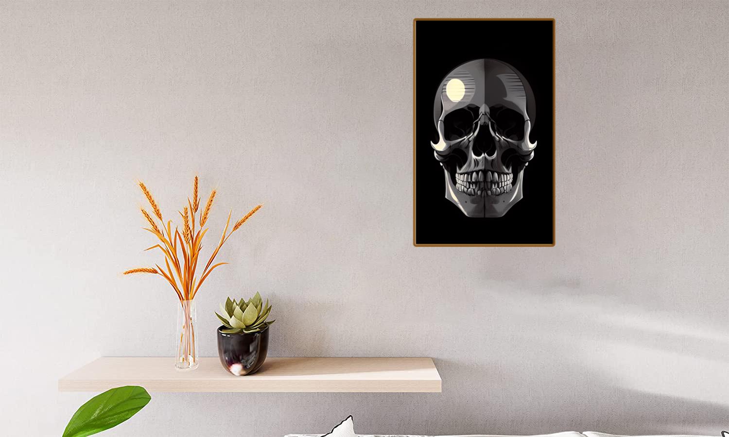 Alternative view of Skull Artwork3 Canvas Print Canvas, Poster