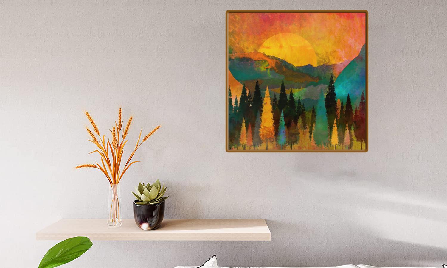 Alternative view of Sunset At Mt Hood Canvas Print Canvas, Poster