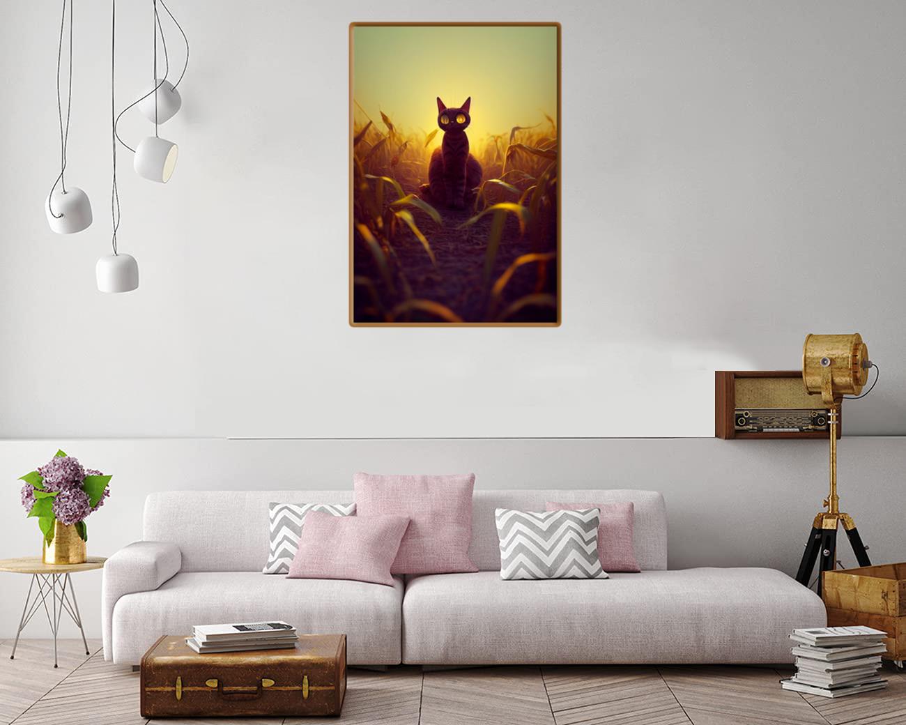 Cute Cat Canvas Print Canvas, Poster Cute Cat Canvas Print Canvas, Poster