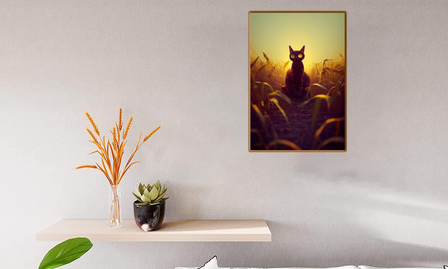Alternative view of Cute Cat Canvas Print Canvas, Poster