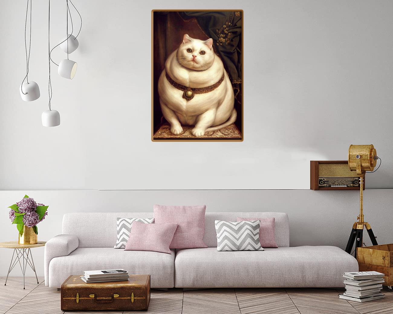 Fat Cat Canvas Print Canvas, Poster Fat Cat Canvas Print Canvas, Poster