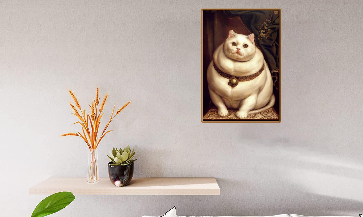 Alternative view of Fat Cat Canvas Print Canvas, Poster