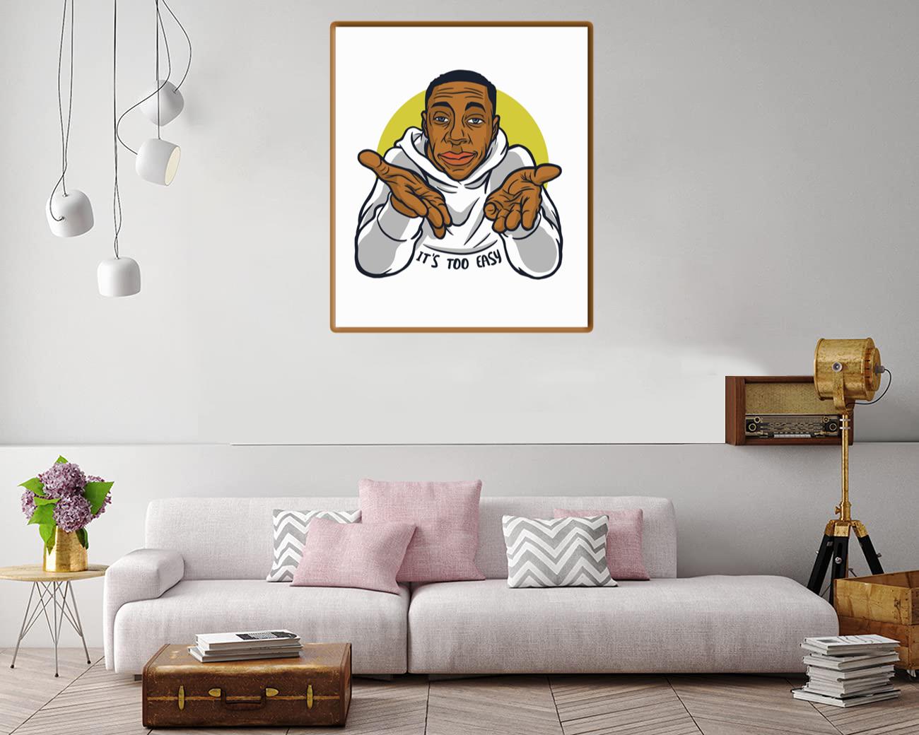 Khaby Lame Canvas Print Canvas, Poster Khaby Lame Canvas Print Canvas, Poster