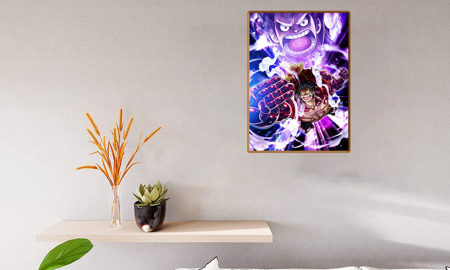 Alternative view of Luffy Gear4 Boundman One Piece Canvas Print Canvas, Poster