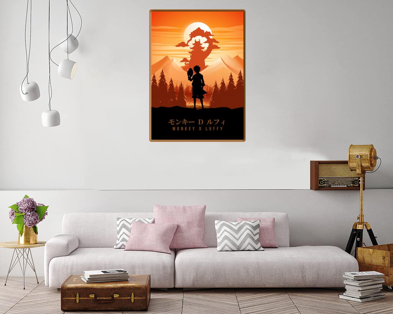 Luffy One Piece Canvas Print Canvas, Poster