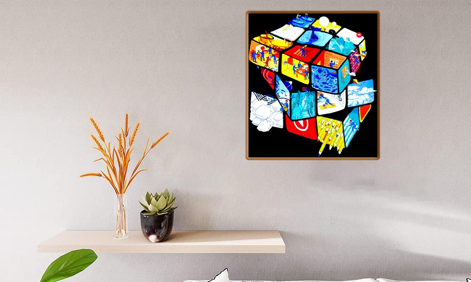 Alternative view of Rocka Cube Canvas Print Canvas, Poster