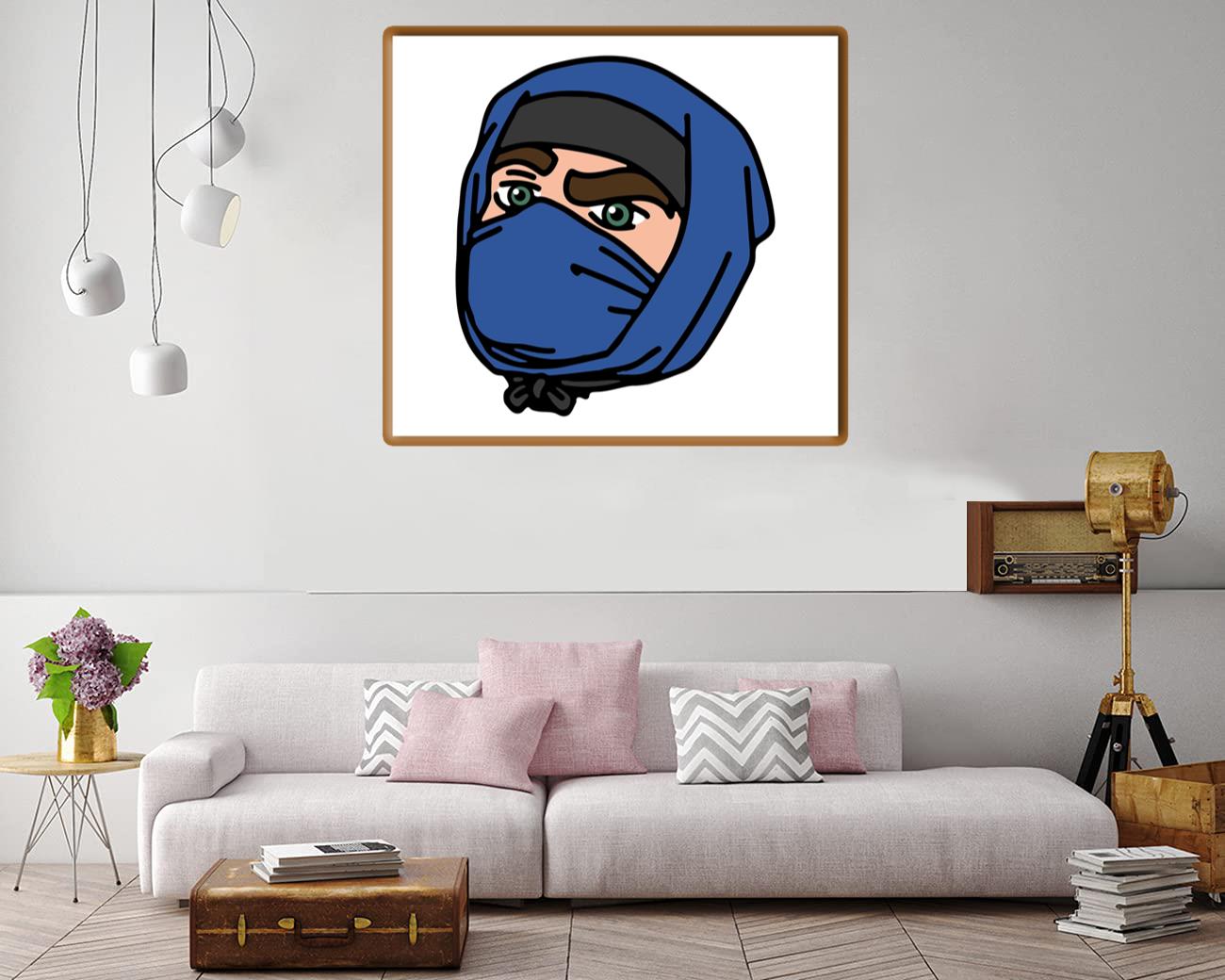 Shop Mascot Canvas Print Canvas, Poster Shop Mascot Canvas Print Canvas, Poster