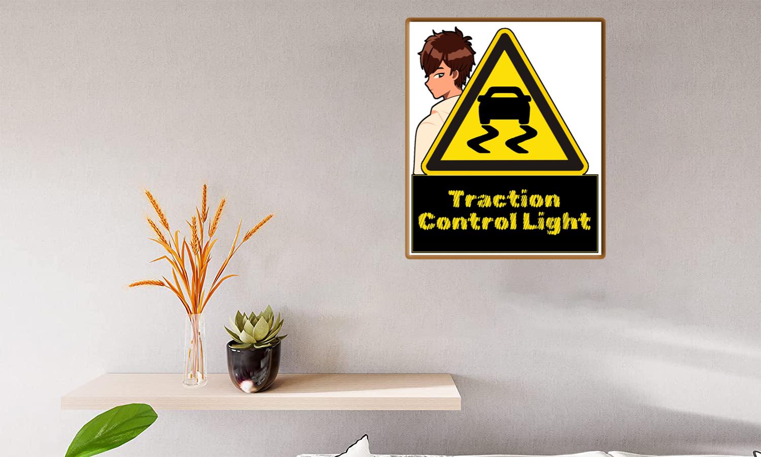 Alternative view of Traction Control Light Canvas Print Canvas, Poster