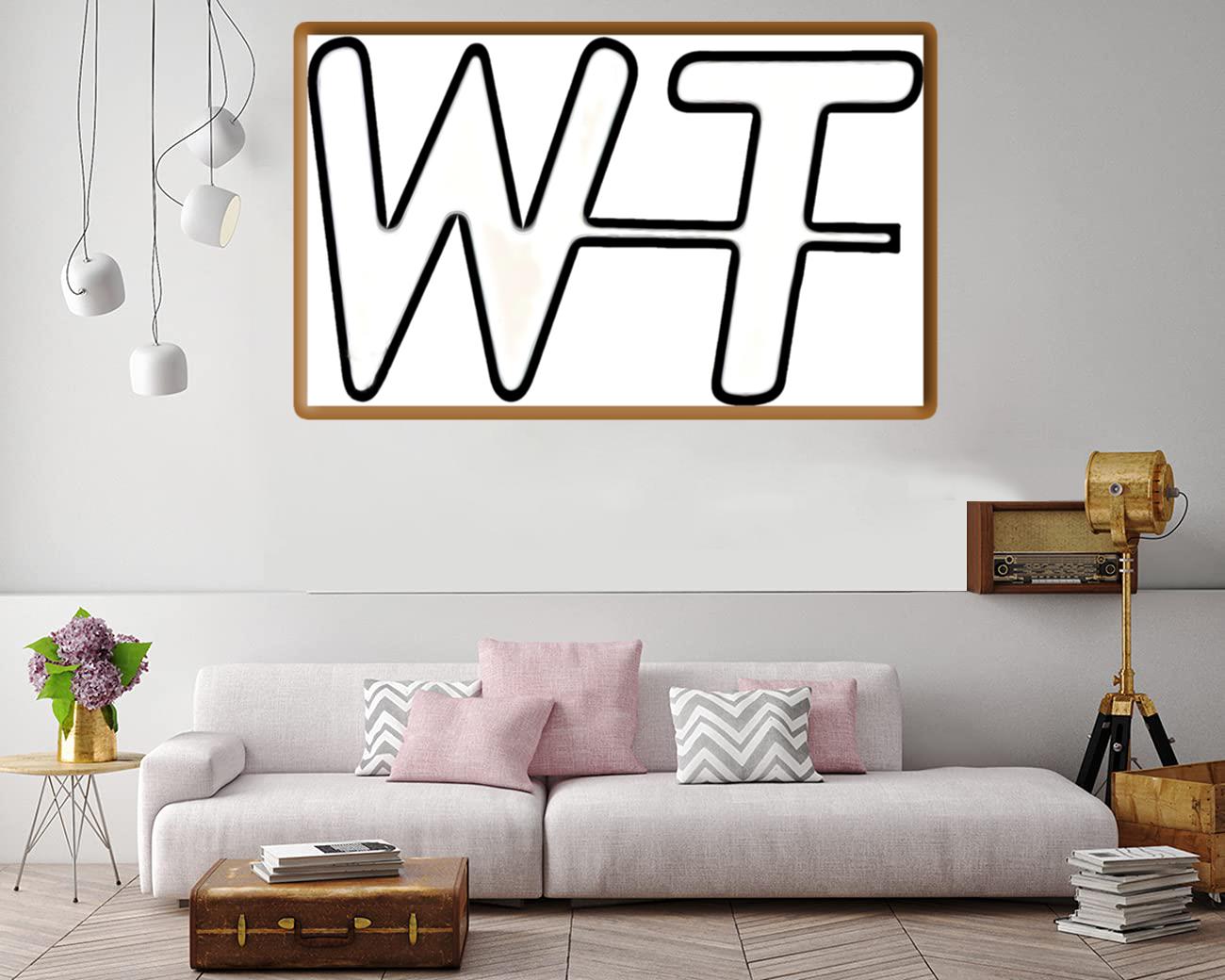 Wtf! Canvas Print Canvas, Poster Wtf! Canvas Print Canvas, Poster