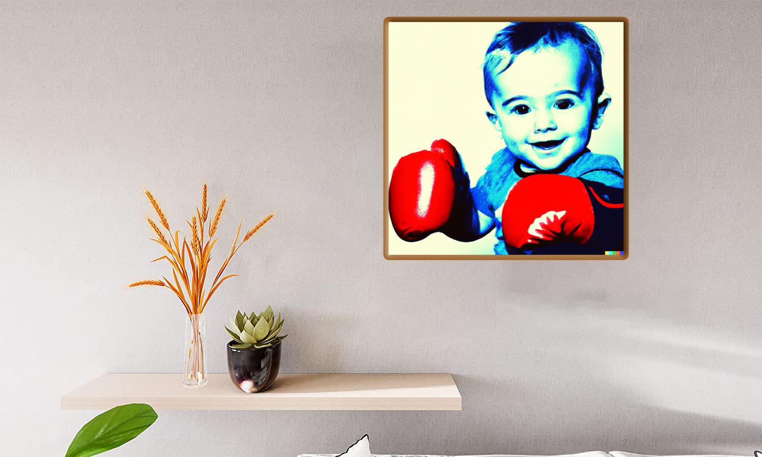 Alternative view of Baby Fighter Canvas Print Canvas, Poster