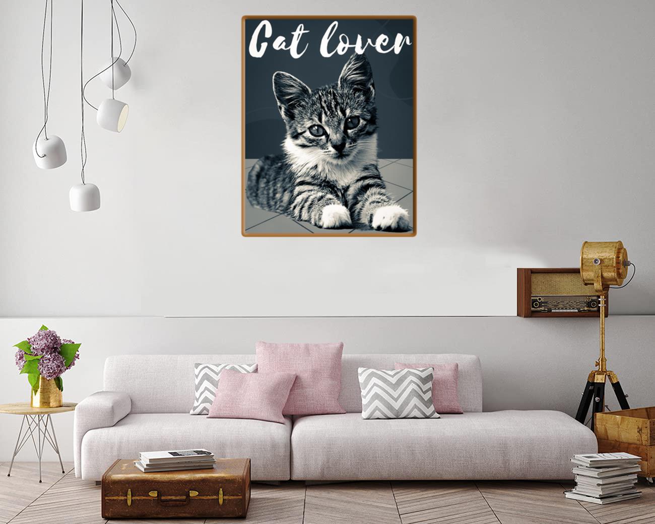 Cat Lover Canvas Print Canvas, Poster Cat Lover Canvas Print Canvas, Poster