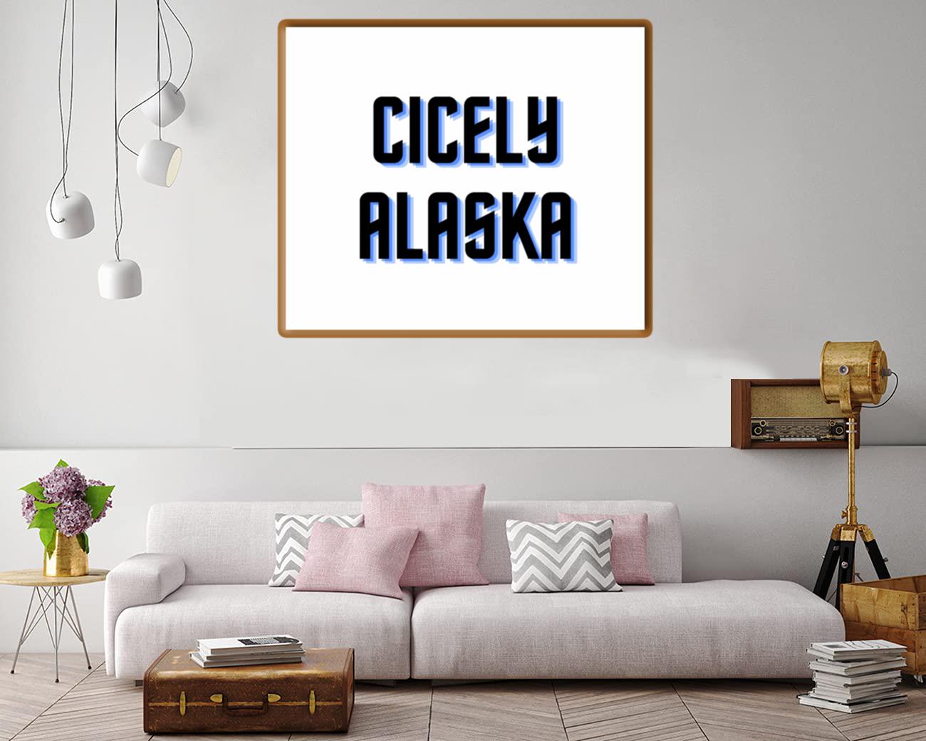 Cicely Alaska Canvas Print Canvas, Poster Cicely Alaska Canvas Print Canvas, Poster