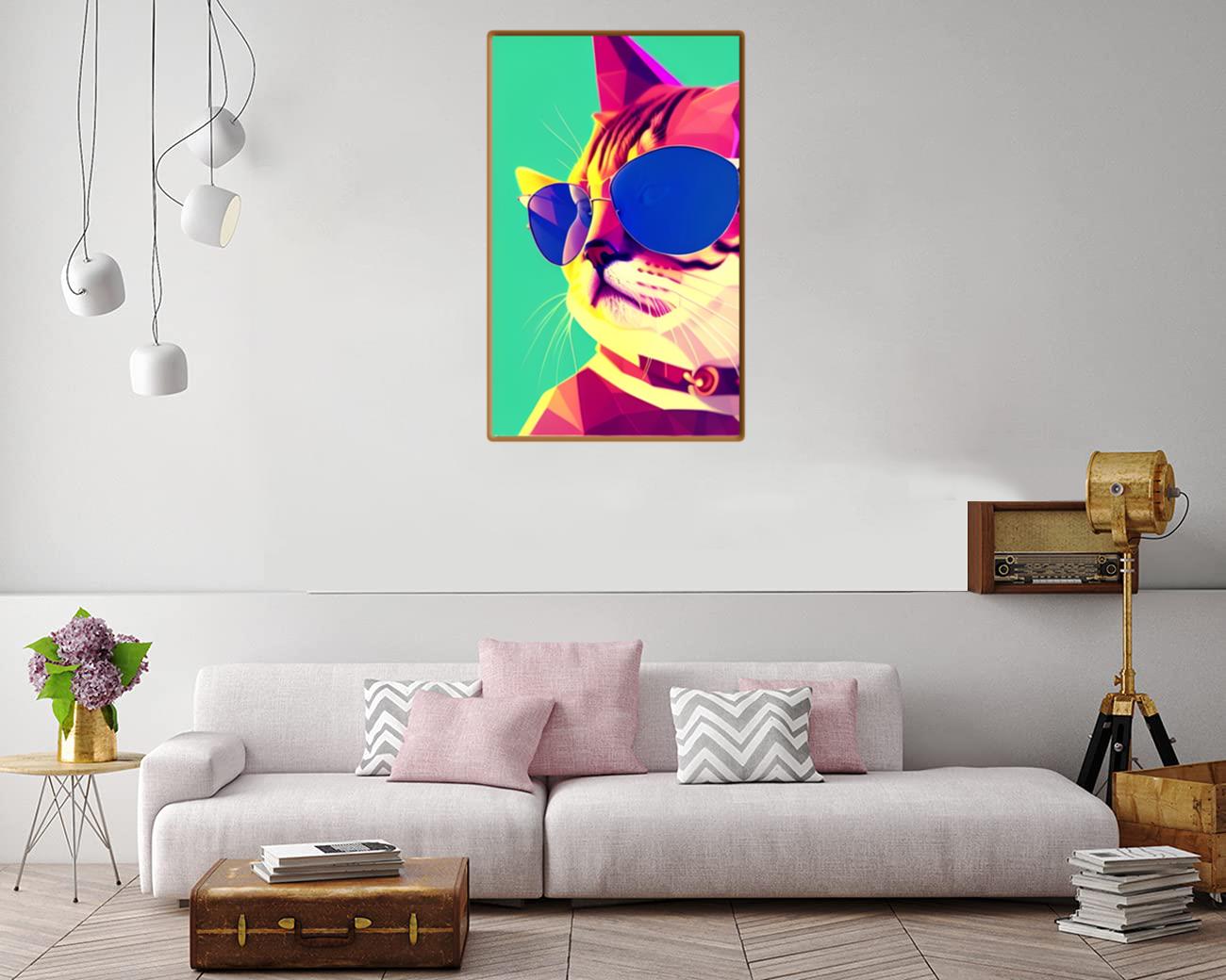 Cool Cat Canvas Print Canvas, Poster