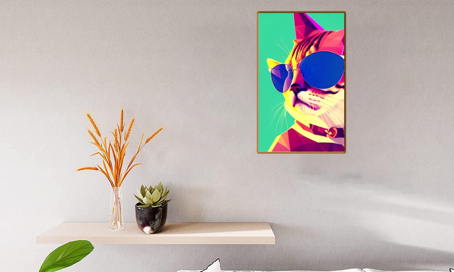 Alternative view of Cool Cat Canvas Print Canvas, Poster