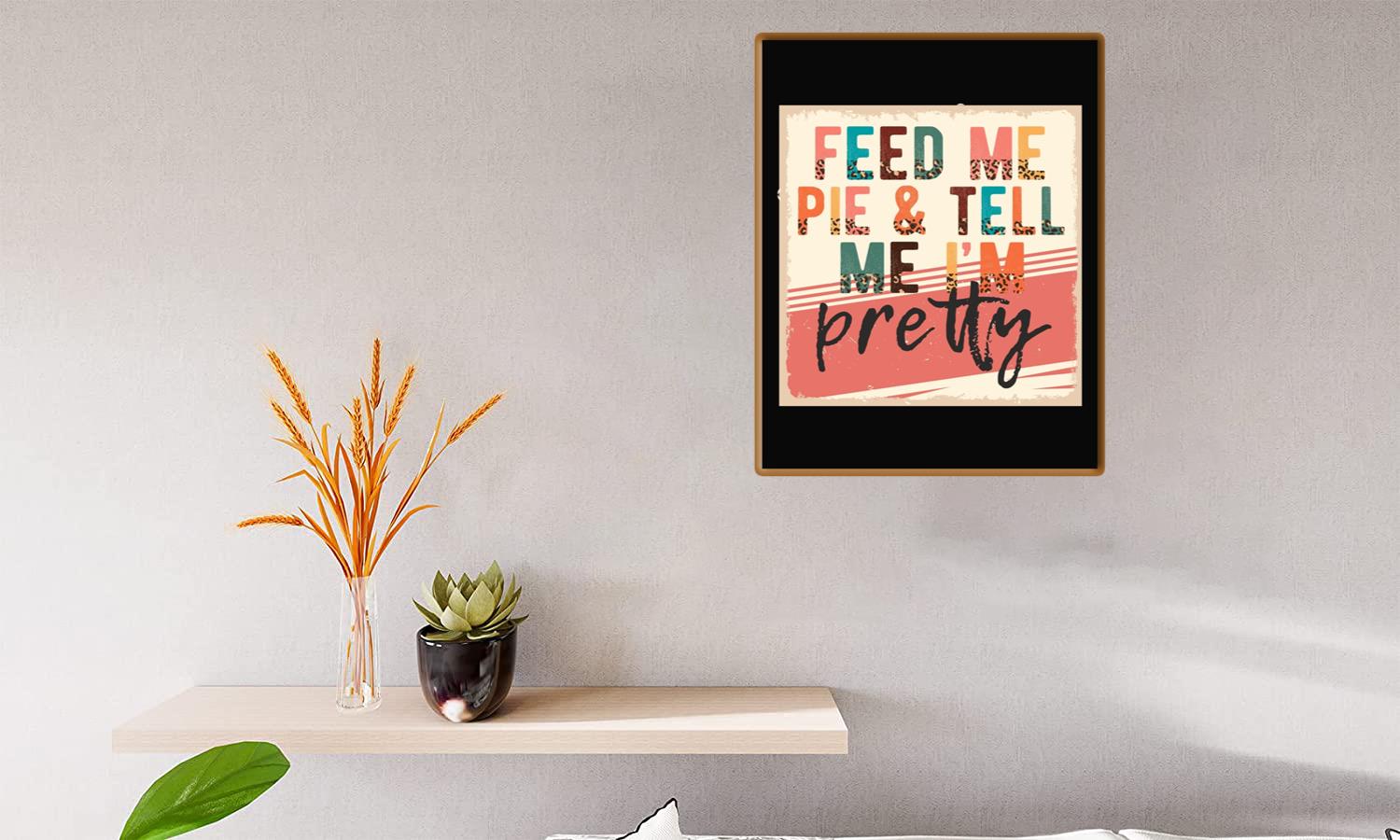 Alternative view of Feed Me Pie Canvas Print Canvas, Poster